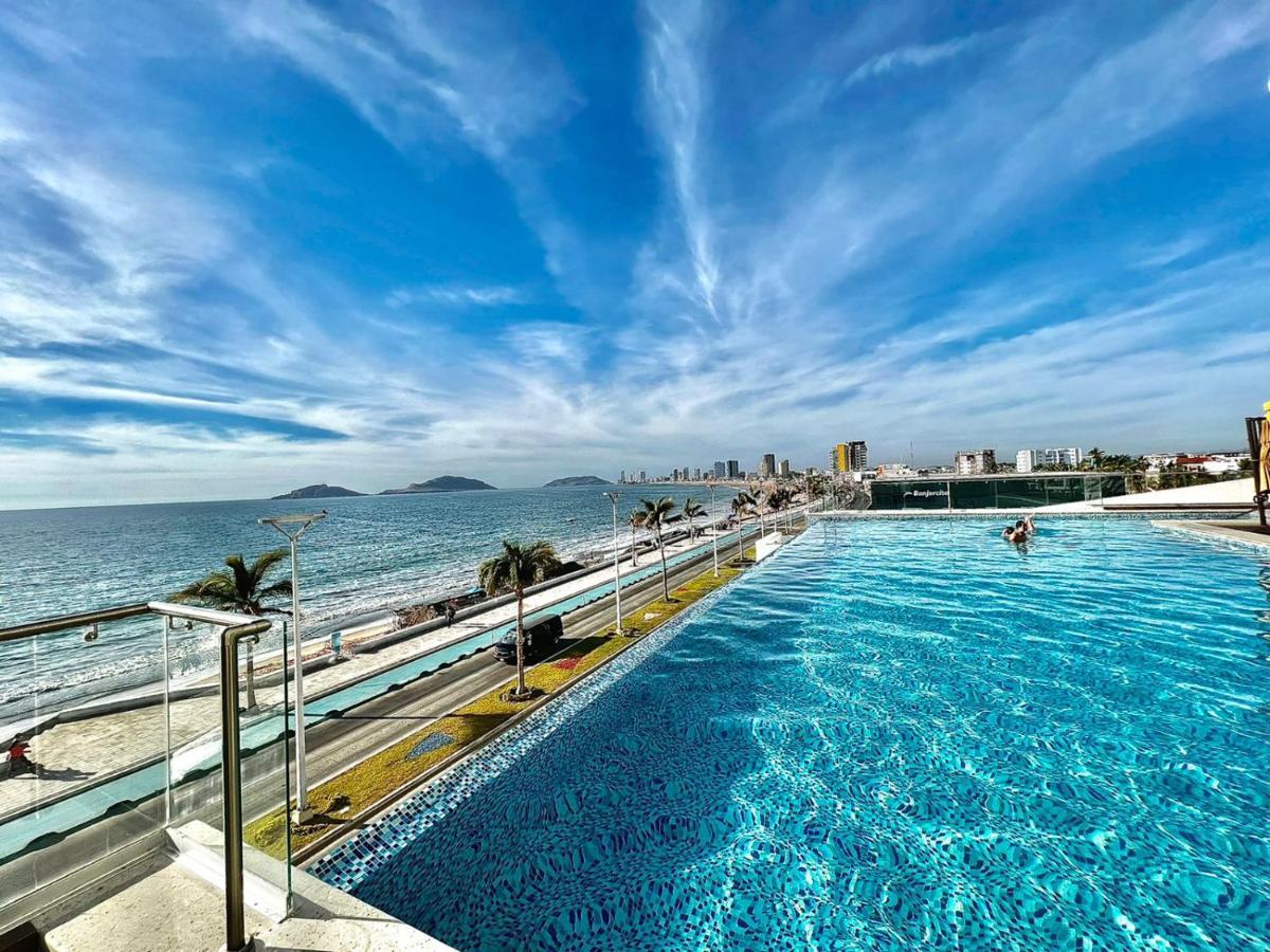 마사틀란 Sunset View Malecon 1404 Vista Panoramica Al Mar 아파트 외부 사진