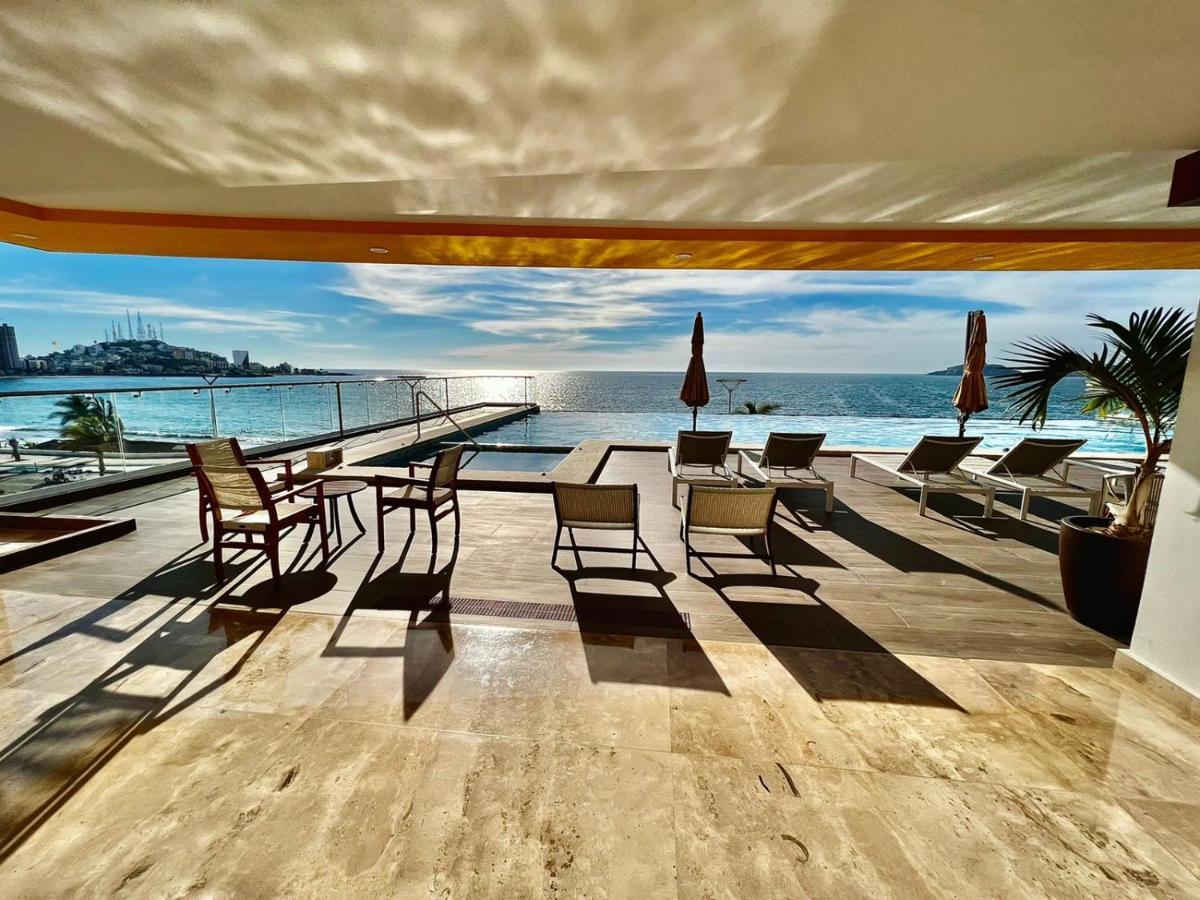 마사틀란 Sunset View Malecon 1404 Vista Panoramica Al Mar 아파트 외부 사진