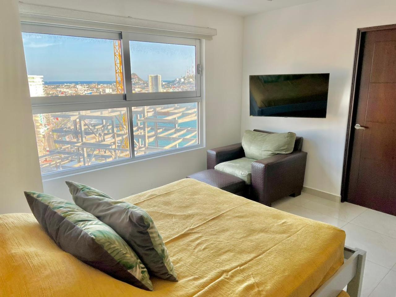 마사틀란 Sunset View Malecon 1404 Vista Panoramica Al Mar 아파트 외부 사진