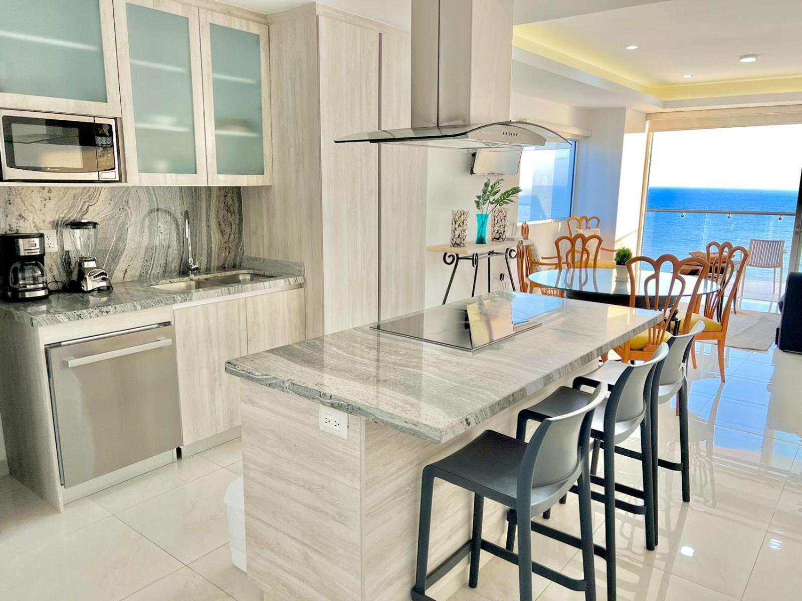 마사틀란 Sunset View Malecon 1404 Vista Panoramica Al Mar 아파트 외부 사진